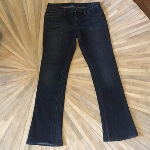 Simply Vera bootcut jeans size 8, dark blue